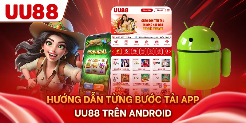 Hướng dẫn từng bước tải app UU88 trên Android