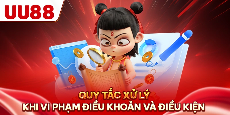 Quy tắc xử lý khi vi phạm điều khoản và điều kiện