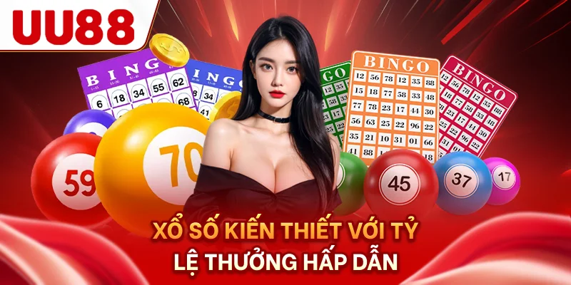 Xổ số kiến thiết với tỷ lệ thưởng hấp dẫn